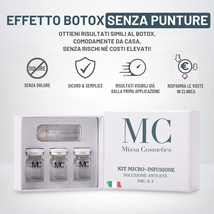 Kit Micro-Infusione Miaxa™ Soluzione Anti-Età